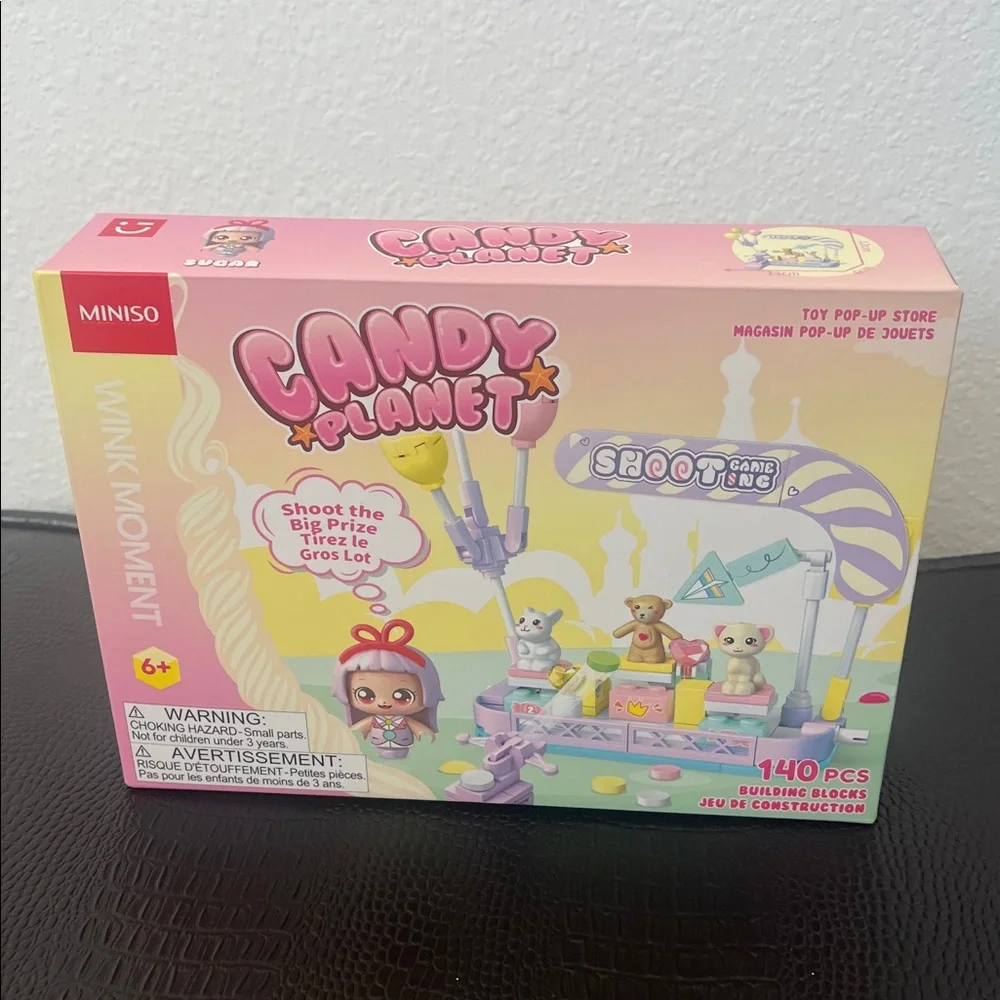 Candy Planet Miniso Lego Ice Cream Pop Up Building Set